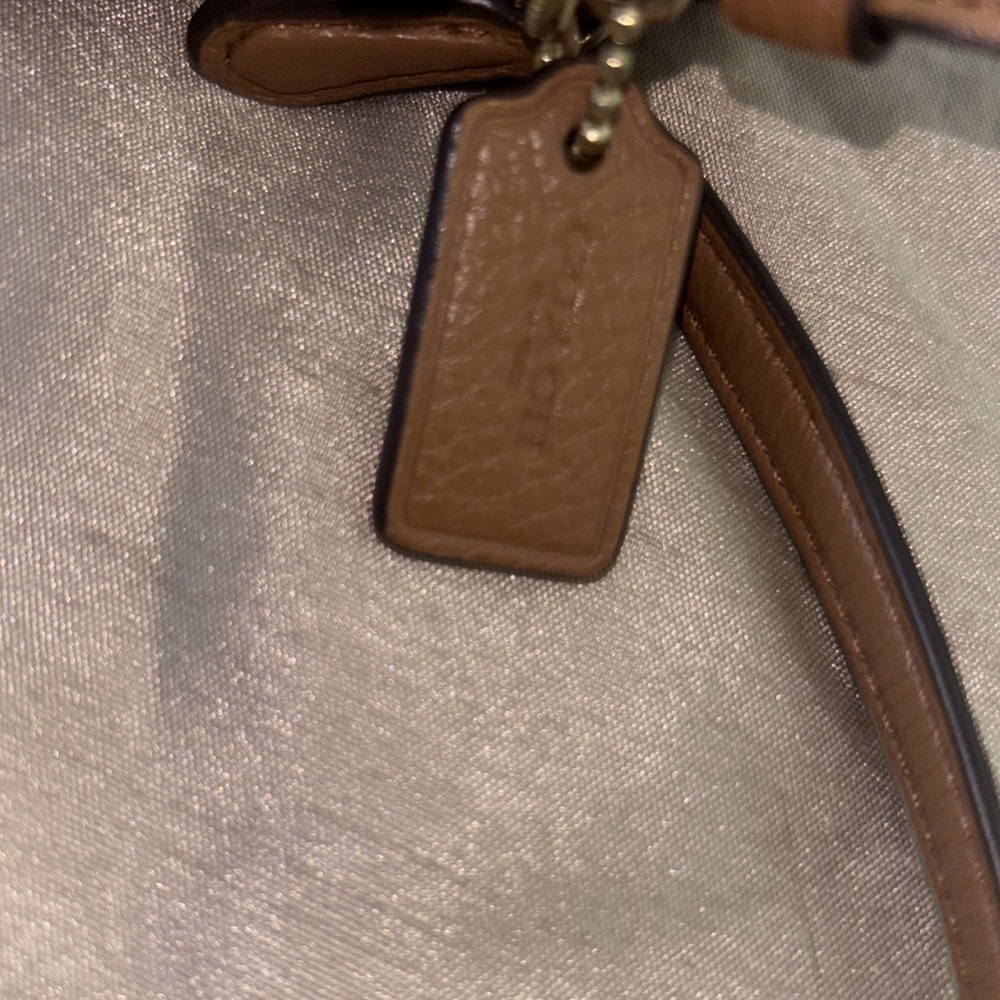 Coach Brown Leather Wristlet and Card Holder Set Bundle - Picture 7 of 13